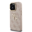 Attēls no Guess PU 4G Metal Logo Stand Camera Frame Case for iPhone 16 Pro / Pink