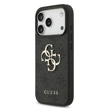 Изображение Guess PU 4G Metal Logo Strap Case for Apple iPhone 17 Pro