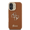 Picture of Guess PU Grained 4G Logo Stand Camera Frame Case for Apple iPhone 16