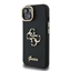 Picture of Guess PU Grained 4G Logo Stand Camera Frame Case for iPhone 15 / Black
