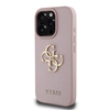 Изображение Guess PU Grained 4G Metal Logo Case for iPhone 15 Pro / Pink