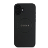 Изображение Guess PU Grained Classic Logo MagSafe Case for iPhone 16 / Black