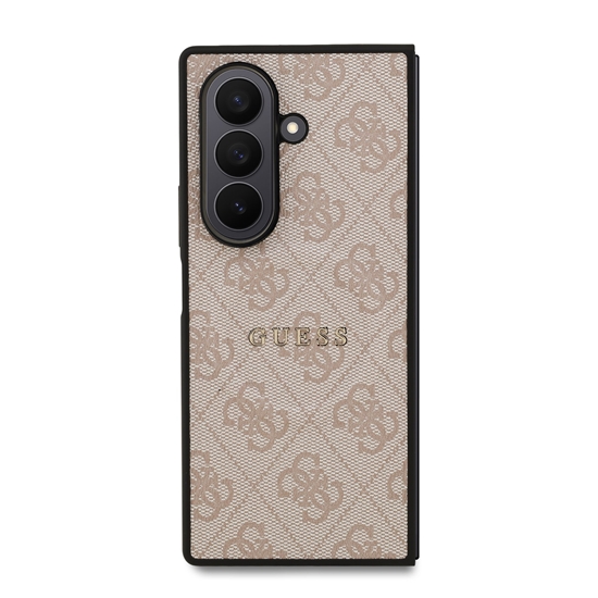 Изображение Guess PU Leather 4G Colored Ring Magnetic Case for Samsung Galaxy Z Fold 7