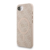 Изображение Guess PU Leather 4G Colored Ring Strap MagSafe Case for iPhone 16e / Pink