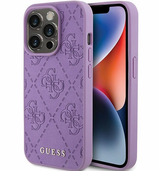 Изображение Guess PU Quilted 4G Classic Case for Apple iPhone 15 Pro