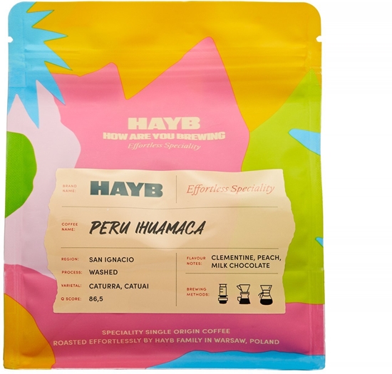 Picture of HAYB - kawa ziarnista Peru Ihuamaca Washed Filter 250 g