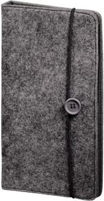 Изображение Hama CD Wallet Felt, szary (000956760000)