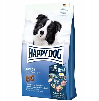 Изображение Happy Dog Fit&Vital Junior, sucha karma, dla szczenit, 7-18 miesicy, 1 kg
