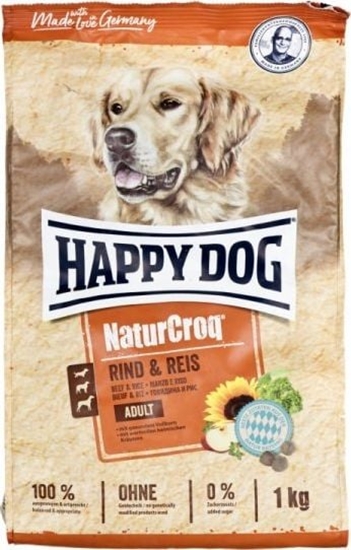 Picture of Happy Dog NaturCroq ADULT woowina & ry 1 kg