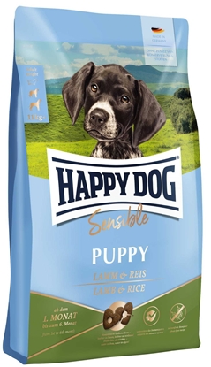 Picture of Happy Dog Sensible Puppy, sucha karma, dla szczenit, 1-6 miesicy, jagnicina/ry, 1 kg