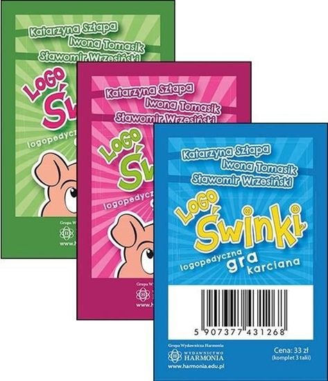 Picture of Harmonia Logowinki - logopedyczna gra karciana (270429)