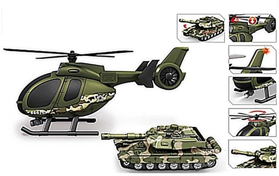 Picture of Helikopter wojskowy + czog