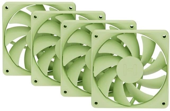 Picture of HYTE FAN- -FA12-MM-4 system chodzenia komputerów Procesor Wentylator 12 cm Zielony 4 szt.
