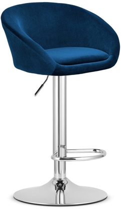 Picture of Hoker EAST - aksamit granatowy / baza chrom