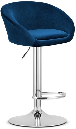 Picture of Hoker EAST - aksamit granatowy / baza chrom