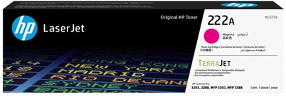 Picture of HP 222A - Magenta - original - LaserJet - Tonerpatrone (W2223A) - fur Color LaserJet Pro MFP 3302fdn, MFP 3303fdw