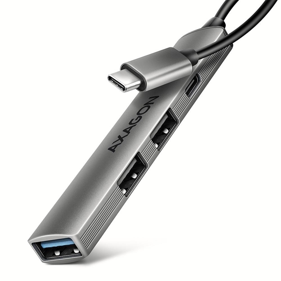 Изображение I/O HUB USB3.2 4PORT/0.12M HUE-STC AXAGON