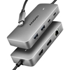 Picture of I/O HUB USB-C 3P HDMI DP/0.15M HMC-CUB83X2 AXAGON