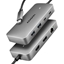 Изображение I/O HUB USB-C 3P HDMI DP/0.15M HMC-CUB83X2 AXAGON