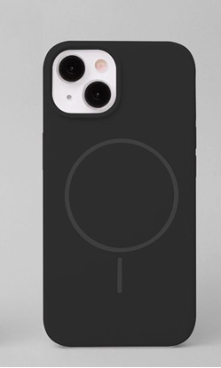 Picture of iLike Apple iPhone 14 Soft Touch Silicone case With Magnetic Black
