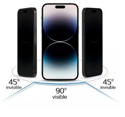 Picture of iLike Apple IPHONE 15 PRO MAX TEMPERED PRIVACY GLASS