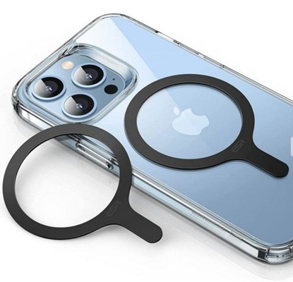 Picture of iLike ESR Halolock magnetic ring phone MagSafe 2pcs Black