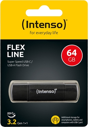 Attēls no MEMORY DRIVE FLASH USB3.2/64GB 3544490 INTENSO