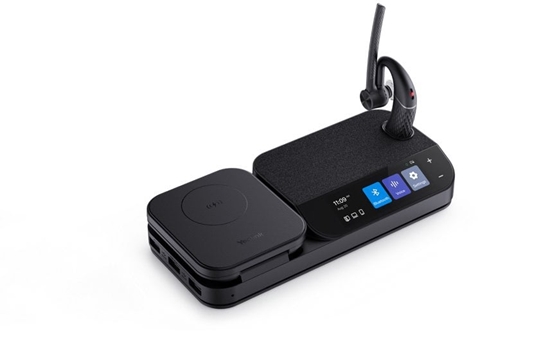 Picture of Suchawka Yealink Yealink BH71-WORKSTATION suchawki/zestaw suchawkowy Bezprzewodowy Douszny Biuro/centrum telefoniczne Bluetooth Podstawka do adowania Czarny