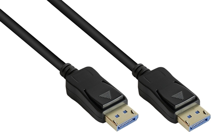 Picture of Kabel Alcasa Alcasa DP20-005 kabel DisplayPort 0,5 m Czarny