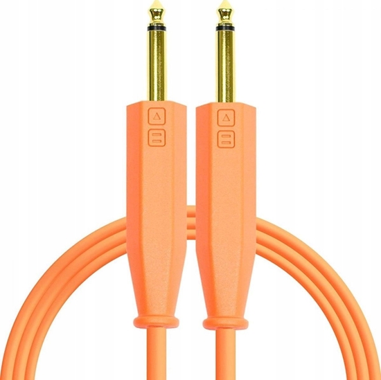 Picture of Kabel DJ TECHTOOLS DJ TECHTOOLS- Chroma Cabels Audio JACK-JACK (6,3mm) 1,5 m- pomaraczowy