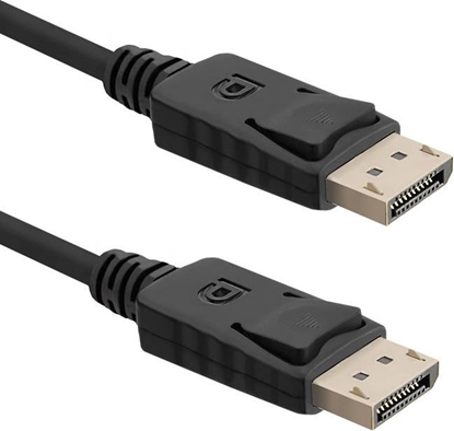 Attēls no Kabel Qoltec DisplayPort - DisplayPort 3m czarny (50454)