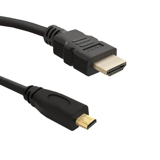 Picture of Kabel Qoltec HDMI Micro - HDMI 3m czarny (50401)