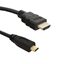 Picture of Kabel Qoltec HDMI Micro - HDMI 3m czarny (50401)