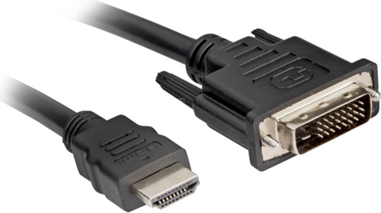 Picture of Kabel Sharkoon HDMI - DVI-D 5m czarny (4044951015238)