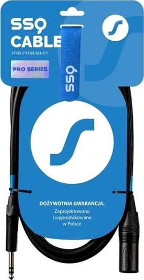 Picture of Kabel SSQ JSXM2 PRO - XLR mski - Jack stereo 6,3mm NEUTRIK