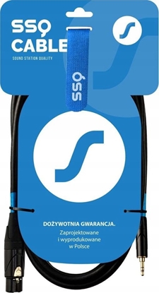 Picture of Kabel SSQ XLR eski / Jack stereo 3.5