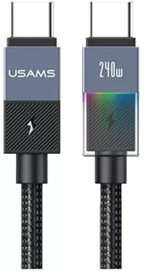 Изображение Kabel USAMS SJ777 PD 240W USB-C/USB-C    1.2m tarnish