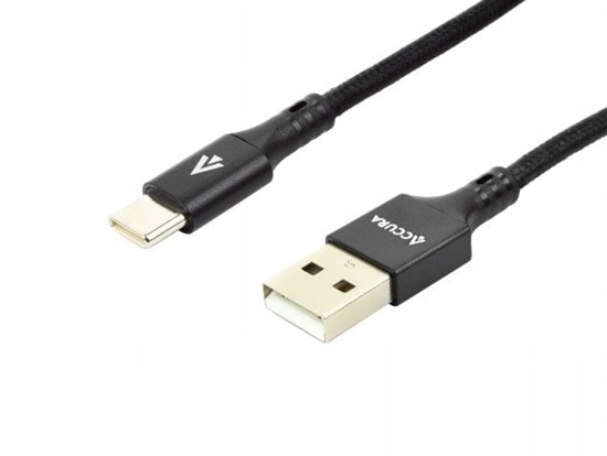 Picture of Kabel USB Accura Accura USB 2.0 - USB-C 1.0m czarny