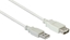 Attēls no Kabel USB Alcasa USB-A - USB-A 1 m Biay (2511-OF1)