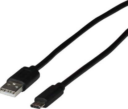 Picture of Kabel USB EFB USB-A - USB-C 2 m Czarny (EBUSBC-USB20AK.2)
