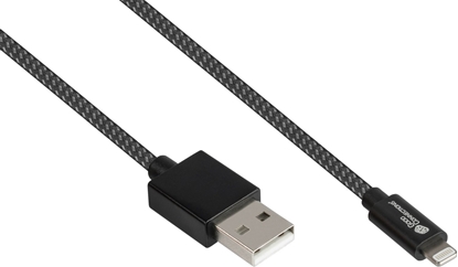 Picture of Kabel USB Good Connections USB-A - Lightning 0.5 m Czarny (2510-AL005S)