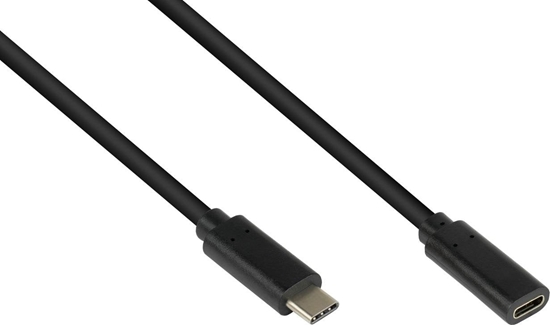Изображение Kabel USB Good Connections USB-C - USB-C 0.5 m Czarny (2831-CV005S)