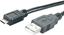 Picture of Kabel USB MediaRange USB-A - microUSB 1.2 m Czarny (MRCS138)
