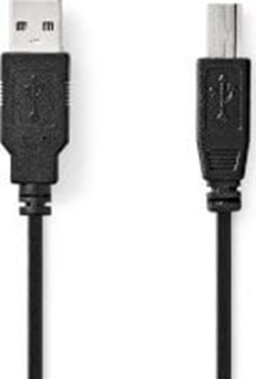 Picture of Kabel USB Nedis USB-A - USB-B 1 m Czarny (CCGL60100BK10)