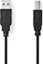 Picture of Kabel USB Nedis USB-A - USB-B 1 m Czarny (CCGL60100BK10)