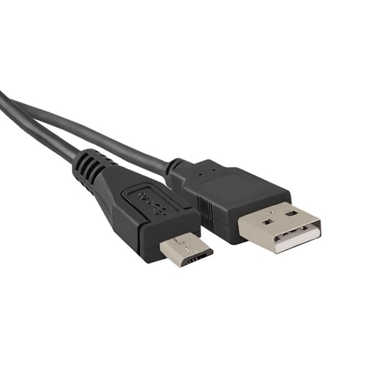 Picture of Kabel USB Qoltec USB-A - microUSB 0.25 m Czarny (50494)