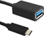 Picture of Kabel USB Qoltec USB-A - USB-C 0.5 m Czarny (50486)