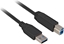 Picture of Kabel USB Sharkoon USB-A - USB-B 3 m Czarny (4044951015658)