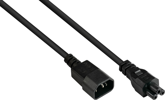 Picture of Kabel zasilajcy Alcasa Alcasa P1405-S050 kabel zasilajce Czarny 5 m C14 panel C5 panel