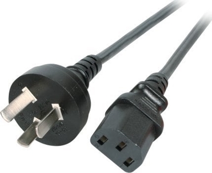 Изображение Kabel zasilajcy EFB Elektronik EK492.1,8V2 kabel zasilajce Czarny 1,8 m Wtyczka zasilajca typu I C13 panel